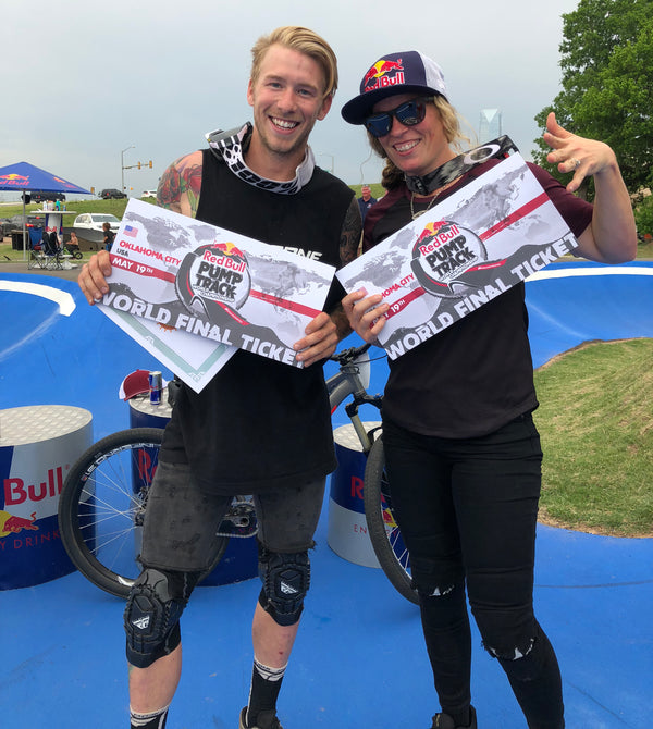 Airborne's Tommy Zula with Jill Kintner